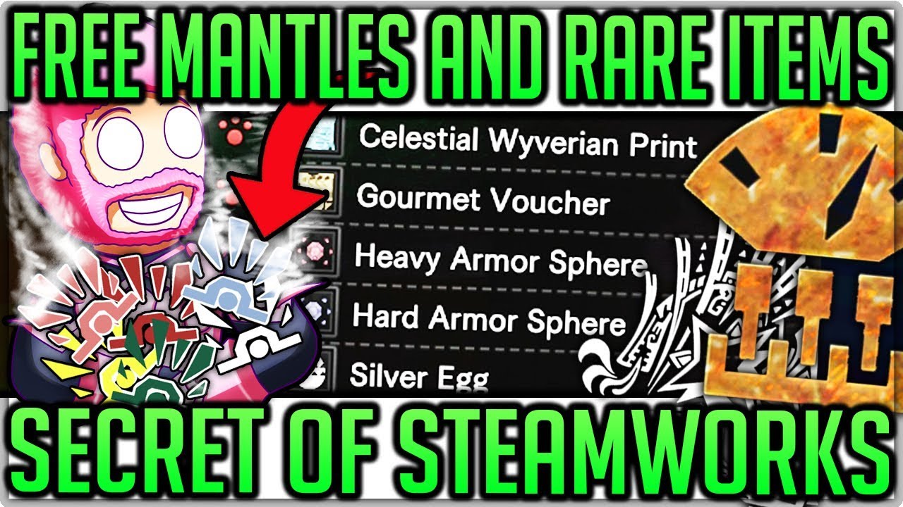 steamworks monster hunter tips